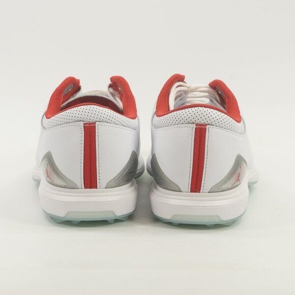 Jordan AG5 5 WIDE \'White Fire Red\' FQ7874-101 Golf Cleats size 10.5 main image 6